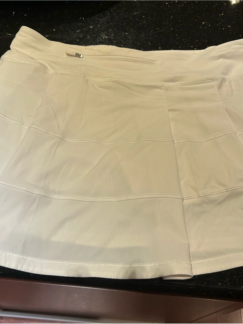 lululemon athletica White Tiered Skater Tennis Skirt